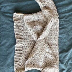 Cozy Knit Women's Sweater - Cream